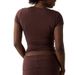 Women's Clothing Spot Quick Drying Yoga Short Sleeved Casual Cotton Clothes All Match Fitness Tops Outdoor Cover Up Tights_ecoleips.com
