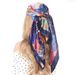 Women's Silk Scarf 90cm Satin Imitation Large Square Neckerchief Shawl New Style Muslim Fashion_ecoleips.com