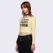 Women's Western Style Off-Shoulder T-Shirt Y2K Subculture Letter Print Casual Long Sleeve Short Top for Millennial Fashion_ecoleips.com