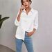 Verve Women's Clothing 2025 Autumn New Turn-down Collar Open Button Leopard Print Jacquard Long Sleeve Shirt_ecoleips.com