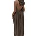 Elegant Beach Cover Up, Loose Fit Casual Sundress For Women, Comfortable Lounge Wear In Multiple Colors"_ecoleips.com
