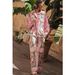 Women's Clothing Spring And Autumn New Long Sleeve Leisure Vacation Two-piece INS Loose Printed Pocket Two-piece Set_ecoleips.com