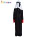 Halloween Middle Eastern Boy's Red And Black Arab Chief Cosplay Costume Party Outfit For Drama Stage Performance_ecoleips.com