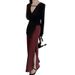 Elegant Socialite High-End Long Sleeve Shirt For Women Fashion Sweet Spicy Girl Top And Skirt Commuting Set_ecoleips.com