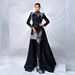 European And American High End Long Sleeved Temperament Round Neck Long Sequined Banquet Fishtail Evening Dress Bridesmaid Dress Dress Women_ecoleips.com