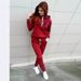 Women's Clothing Women's Printed Hooded Fleece Sports Sweatshirt Casual Two Piece Set Autumn Winter For Formal & Casual For Women_ecoleips.com