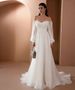 Elegant Off Shoulder Solid Color Slim Fit Long Dress Formal Evening Prom Gown Party Dress For Women Evening Event_ecoleips.com