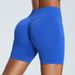 ng2510292 European And American Cross-Border Seamless Shorts For Women, Three-Quarter High-Waist Peach Sports Pants, Bare_ecoleips.com