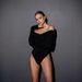 Women's Elegant Off-Shoulder Bodysuit European American Style Long Sleeve Slim Fit Top Sexy Pleated Design for Wholesale_ecoleips.com