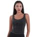 Women's Clothing New Denim Yoga Camisole Vest For Women With Elastic Tights And Chest Pads For Beautiful Back Sports Wear Fitness Tops_ecoleips.com