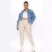 Women's Clothing Denim Jacket Fashion Ripped Tops Washed And Cut Denim Jacket_ecoleips.com