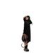 Winter And Autumn Korean-Style Women's Innerwear: Loose-Fitting, Thick-Necked Knit Base Layer Dress With Coat And Sweate_ecoleips.com