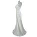Women's Clothing Color Lace Splicing Suspenders Hollow Backless Dress Toast Wedding Dress Long Skirt_ecoleips.com