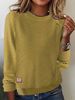 2026shein Cross-border European American Independent Site Autumn And Winter New Round Neck Long Sleeve_ecoleips.com