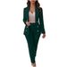 Women's Clothing Women's New Fashion Button Slim Lapel Cardigan Temperament Suit Jacket Suit_ecoleips.com