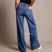 Women's Clothing Fashion Retro High Waist Loose Wide Leg Pants Straight Jeans Drape Mopping Trousers For Women_ecoleips.com
