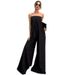 New Arrival One Shoulder Straight Jumpsuit Dress Slim Fit Long Sleeve Long Pants Women Daily Casual Party Wear_ecoleips.com