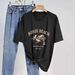 Women's Clothing Women's Casual Round Neck Short Sleeve T-Shirt Multi-Color Style Simple Fashionable Sports Top Solid Printed Loose Fit_ecoleips.com