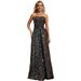 Women's evening dress for women tube top and backless sexy celebrity temperament host dress spring_ecoleips.com