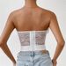 Women's Clothing Tops Princess Style Trendy Short Navel Baring Buttoned Tube Top Vest_ecoleips.com