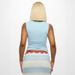 Women's Slim Fit Cropped Vest Sleeveless Round Neck Letter Print Trendy Sexy Top American Style Summer Fashion_ecoleips.com
