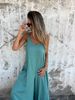K Solid Color Jumpsuit For Women, New Style With Pocket Insert, Loose Casual Suspender Jumpsuit_ecoleips.com