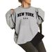 2026 Women's European And American Printed Crew Neck Sweater_ecoleips.com