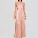 Sexy Hollow Out Backless Swing Beach Dress Spring Summer Sleeveless Solid Party Dress Women O-neck High Waist Pleated Long Dress_ecoleips.com