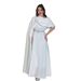 Women's Clothing Slim Evening Robe Dress With Belt_ecoleips.com