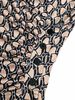 Womens V Neck Sleeveless Bodycon Dress Floral Print High Waist Ruffled Summer Dress Lightweight Sexy Vacation Outfit_ecoleips.com