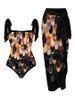 Women's Clothing Swimwear Conservative One Piece Bikini Swimsuit Set Women Wholesale Mesh Cover up_ecoleips.com