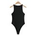 Aria Basics Aria Basics Ins European And American Sexy Elastic Double-layer Sleeveless Tank Top Jumpsuit 2025 Summer New Round-neck_ecoleips.com