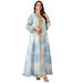 Muslim Dress Women Elegant Muslim Women's Long Dress With Exquisite Embroidery & V-Neck Design – Modest Dubai Abaya For Daily Wear_ecoleips.com