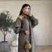 Women's Clothing Middle East Foreign Trade New Autumn And Winter Long Sleeve Dress_ecoleips.com