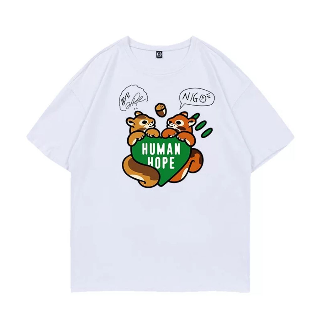 Y2K Printed Cotton T-shirt Women's Round Neck Short Sleeve Casual Top For Men_ecoleips.com