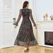 MT494 Women's Luxury Style Dress Rhinestone Embellished Finish Party Evening Gown Long Skirt Cross Border Fashion Apparel_ecoleips.com