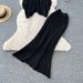 Women's French Style Hollow Knit Two Piece Set Soft Gentle Slim Fit Summer Elegant Commuting Suit_ecoleips.com