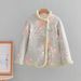 girl Autumn Winter Fleece-Lined Warm Floral For Women, Style Retro Button Tang Suit Coat, National Trend Thickened Clothing,_ecoleips.com