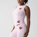 Women's Sexy Heart Cutout Ribbed Tank Top - Breathable Cropped Sleeveless Shirt For Streetwear & Kpop Fashion (Black, Grey, Pink, Blue, White)_ecoleips.com