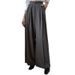 Women's Clothing Pleated High Waist Drape Wide Leg Versatile Casual Suit Pants Trousers_ecoleips.com