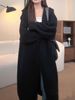 KANING Lazy Hooded Knitted Cardigan 2025 Autumn New Collection Women's Over Knee Sweater Long Coat For Women_ecoleips.com