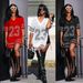 Women's Clothing Long Mesh See Through Round Neck T Sleeve Sexy Split Rhinestone Top Casual Wear_ecoleips.com