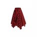Aria Basics Aria Basics Cross-border European And American Foreign Trade Skirt, Halloween Pirate Striped Headscarf, Pointed Skirt With 3D Print_ecoleips.com