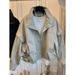 Short Trench Coat Women, New Spring And Autumn Casual Loose-fitting Jacket With Batwing Sleeves, Stylish Design For_ecoleips.com