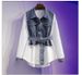 Women's Spring New Slimming Fashionable Age-reducing Shirts And Street Jeans_ecoleips.com