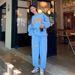 Trendy Casual Fashion Spors Sui For Women 2026 Spring Auumn New Syle Loose Sylish Sweashir And Pans Wo-piece_ecoleips.com