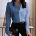 2023 Independent Website Autumn/Winter New Fashion V-Neck Lace Long Sleeve Shirt Women's Clothing_ecoleips.com