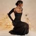 European And American Hot Selling Sexy Long Sleeved Lace Top Suspenders Pleated Lace Lace Dress Two Piece Suit_ecoleips.com