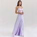 ng2510292 2025 European And American Cross-Border Fashion New Sexy Strap Slim Backless Dress Women's Long Evening Gown_ecoleips.com