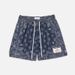 Women's Clothing Cashew Flower Shorts Leisure Sports Running Fitness Mesh Quick Drying Basketball Four Point Swimming Trunks_ecoleips.com